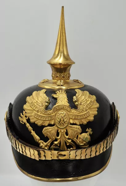 Prussian Grenadier Officer Pickelhaube "Old Regt. Plate" Visuel 1 principal